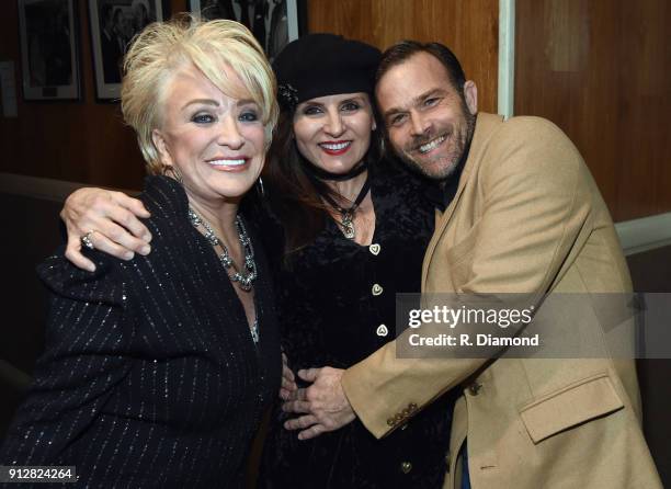 Tanya Tucker, Deborah Allen and Waylon Payne attend Singer/Songwriter/Comedian. Member of both The Nashville Songwriters Hall of Fame and Country...