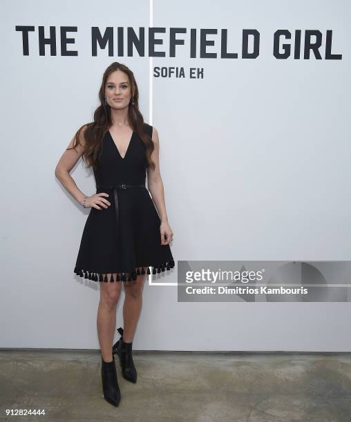Sofia Ek attends "The Minefield Girl" Audio Visual Book Launch at Lightbox on January 31, 2018 in New York City.