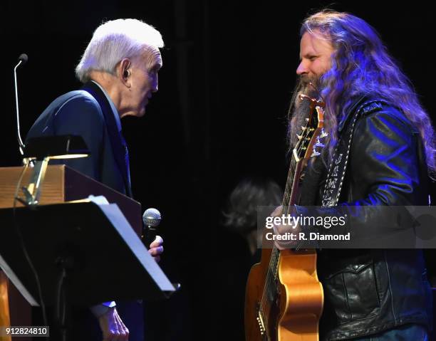 Ralph Emery and Jamey Johnson attend Singer/Songwriter/Comedian. Member of both The Nashville Songwriters Hall of Fame and Country Music Hall of Fame...