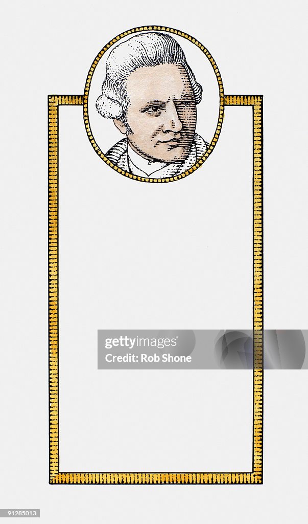 Illustration of Captain James Cook