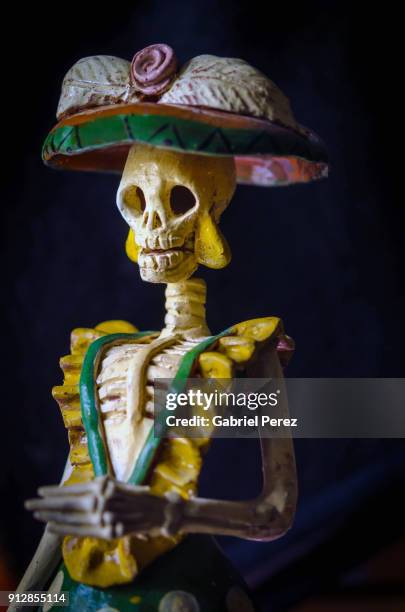 la calavera catrina - día de muertos stock pictures, royalty-free photos & images