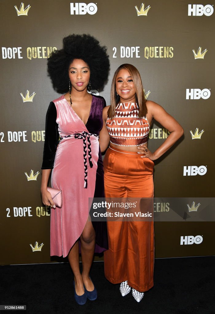 HBO's 2 Dope Queens NYC Slumber Party Premiere