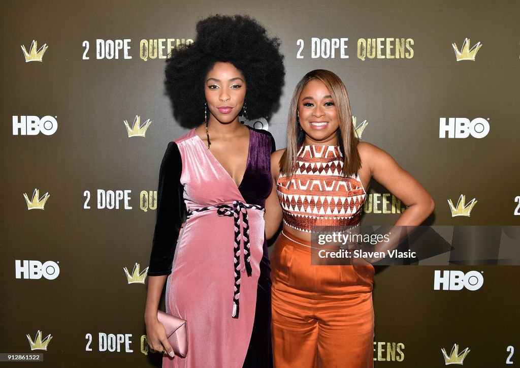 HBO's 2 Dope Queens NYC Slumber Party Premiere