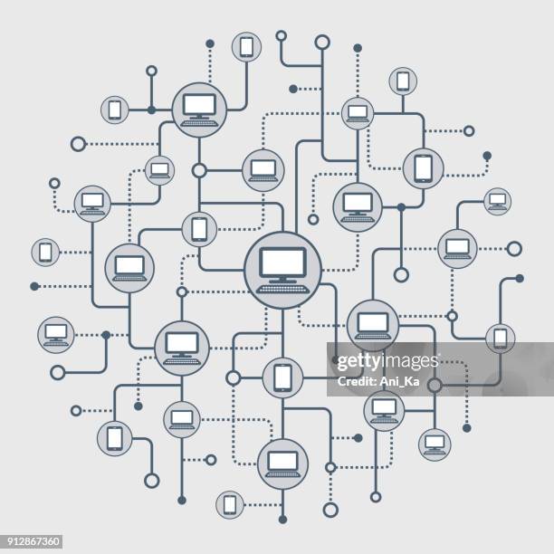 Computer Node Layout Drawing Computer Node Photos and Premium High Res Pictures - Getty Images