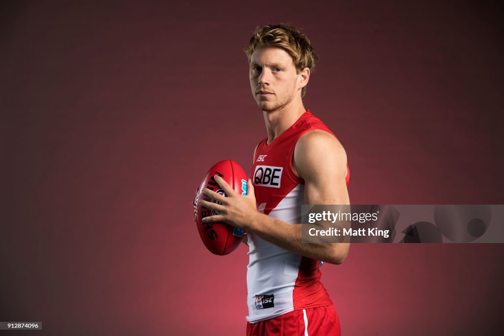 Sydney Swans Portrait Session