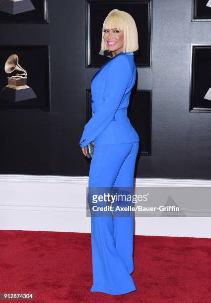 Personality Sibley Scoles attends the 60th Annual GRAMMY Awards at Madison Square Garden on January 28, 2018 in New York City.