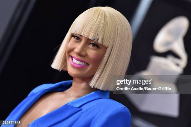 Personality Sibley Scoles attends the 60th Annual GRAMMY Awards at Madison Square Garden on January 28, 2018 in New York City.