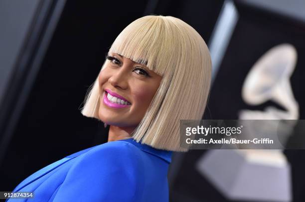 Personality Sibley Scoles attends the 60th Annual GRAMMY Awards at Madison Square Garden on January 28, 2018 in New York City.
