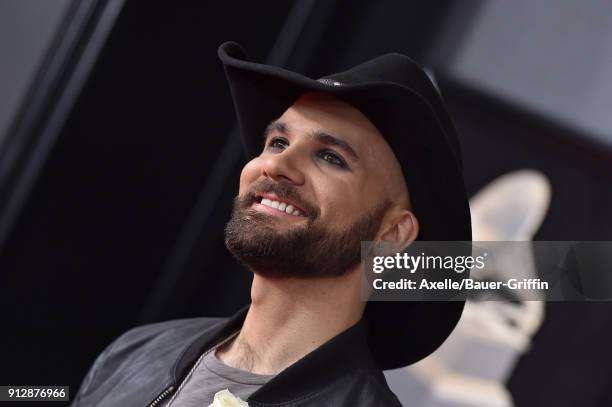 Recording artist Joe Saylor attends the 60th Annual GRAMMY Awards at Madison Square Garden on January 28, 2018 in New York City.