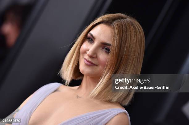 Recording artist Julia Michaels attends the 60th Annual GRAMMY Awards at Madison Square Garden on January 28, 2018 in New York City.