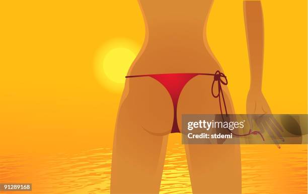 heat - sunburn stock illustrations