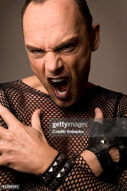 screaming - fetisj stock pictures, royalty-free photos & images