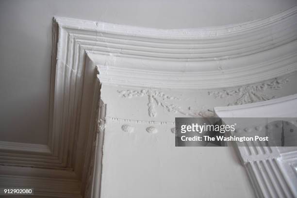 Original crown molding and design work are part of the charm of the renovated home of David Feinstein and Susan Pitman January 04, 2018 in...