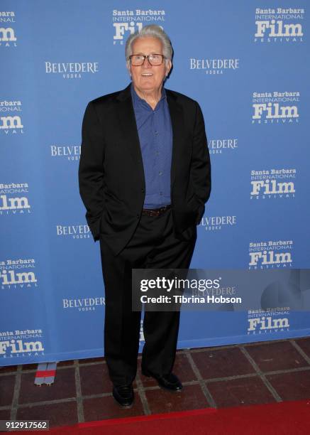 Martin Sheen attends the 33rd annual Santa Barbara International Film Festival opening night premiere of 'The Public' at Arlington Theatre on January...