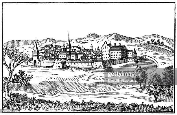 the castle of devecser is also known as the esterházy castle of devecsar , in devecsere - vajdahunyad castle stock illustrations