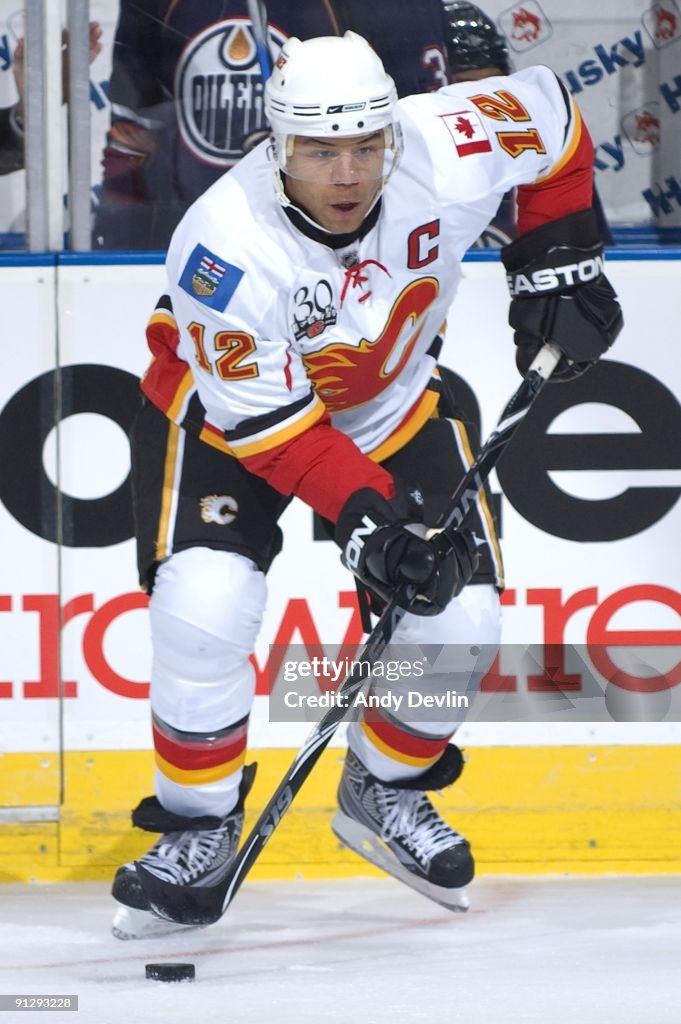 Calgary Flames v Edmonton Oilers