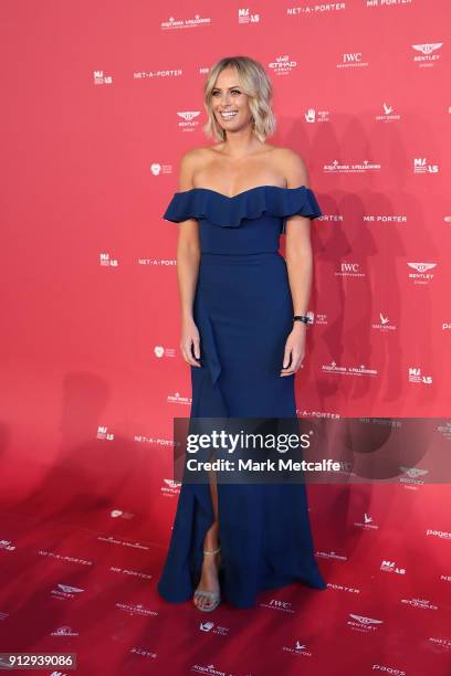 Sylvia Jeffreys attends the inaugural Museum of Applied Arts and Sciences Centre for Fashion Bal at Powerhouse Museum on February 1, 2018 in Sydney,...