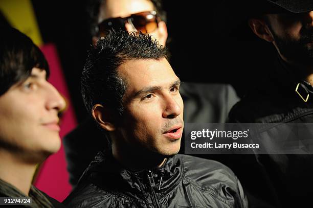 Musician Omar Gongora of Kinky poses during the Latin Series GRAMMY Celebration Concert Tour Presented By T-Mobile Sidekick at Webster Hall on...