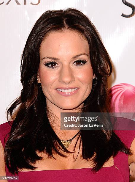 Singer Kara DioGuardi attends the 2nd annual "An Evening Of Hopes And Dreams" Somaly Mam benefit on September 29, 2009 in Beverly Hills, California.