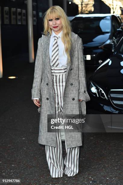 Paloma Faith seen at the ITV Studios on February 1, 2018 in London, England.