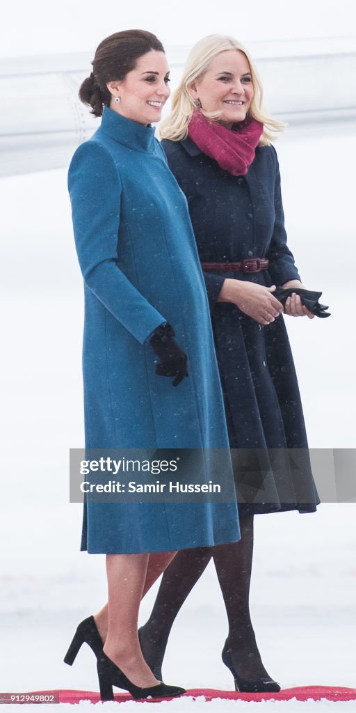 The Duke And Duchess Of Cambridge Visit Sweden And Norway - Day 3