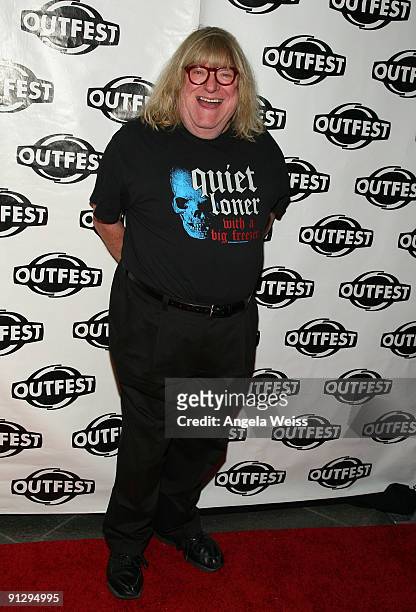 Comedy writer Bruce Vilanch arrives at Outfest's 2009 Legacy Awards at the DGA Theatre on September 30, 2009 in West Hollywood, California.