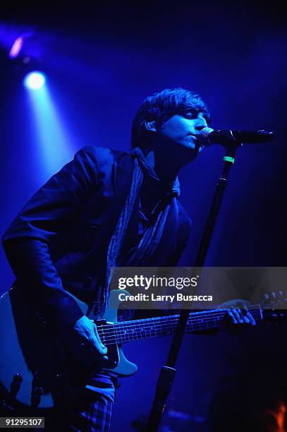 Musician Gilberto Cerezo of Kinky performs onstage during the Latin Series GRAMMY Celebration Concert Tour Presented By T-Mobile Sidekick at Webster...