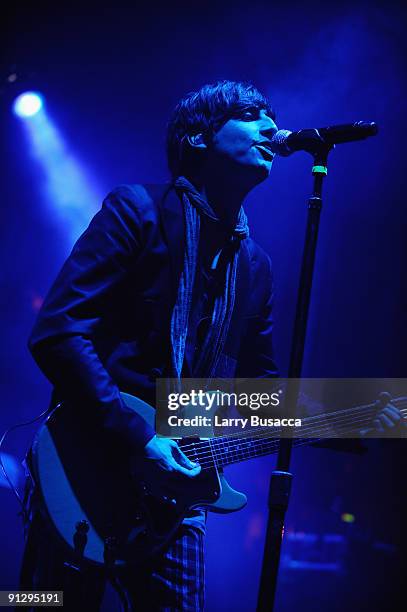 Musician Gilberto Cerezo of Kinky performs onstage during the Latin Series GRAMMY Celebration Concert Tour Presented By T-Mobile Sidekick at Webster...