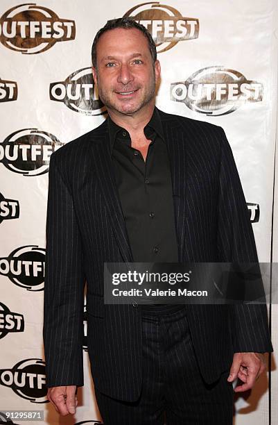 And Alan Poul arrives at Outfest's 2009 Legacy awards on September 30, 2009 in Los Angeles, California.
