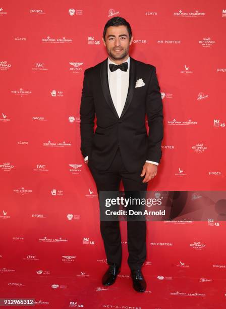 Anthony Minnichello attends the inaugural Museum of Applied Arts and Sciences Centre for Fashion Bal at Powerhouse Museum on February 1, 2018 in...