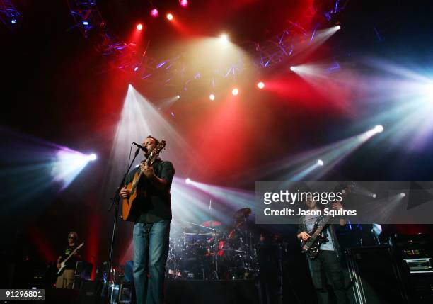 Dave Matthews Band performs at the Sprint Center on September 30, 2009 in Kansas City, Missouri.