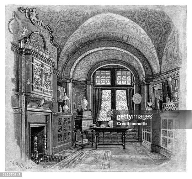 Victorian Mansion Interior