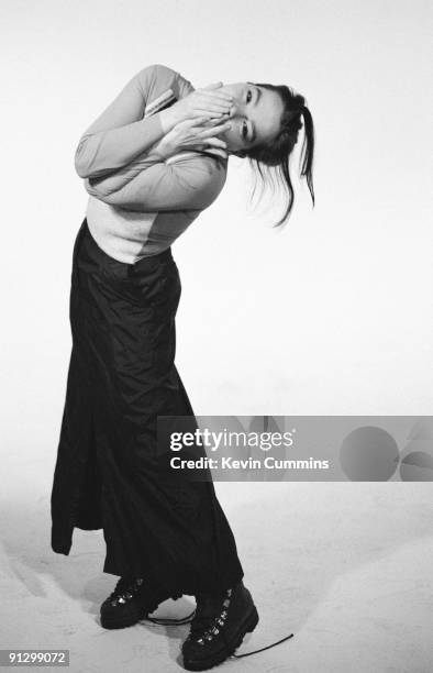 Icelandic singer, songwriter and actress Bjork, November 1993.