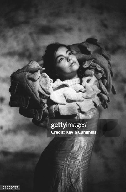 Icelandic singer, songwriter and actress Bjork, circa 1993.
