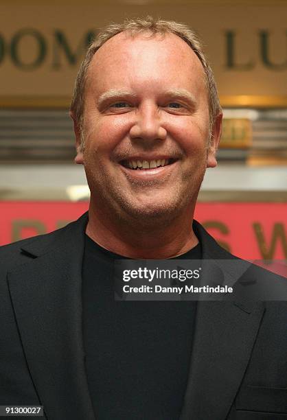 Michael Kors attends photocall to launch his new fragrance 'Very Hollywood' at Harrods on October 1, 2009 in London, England.