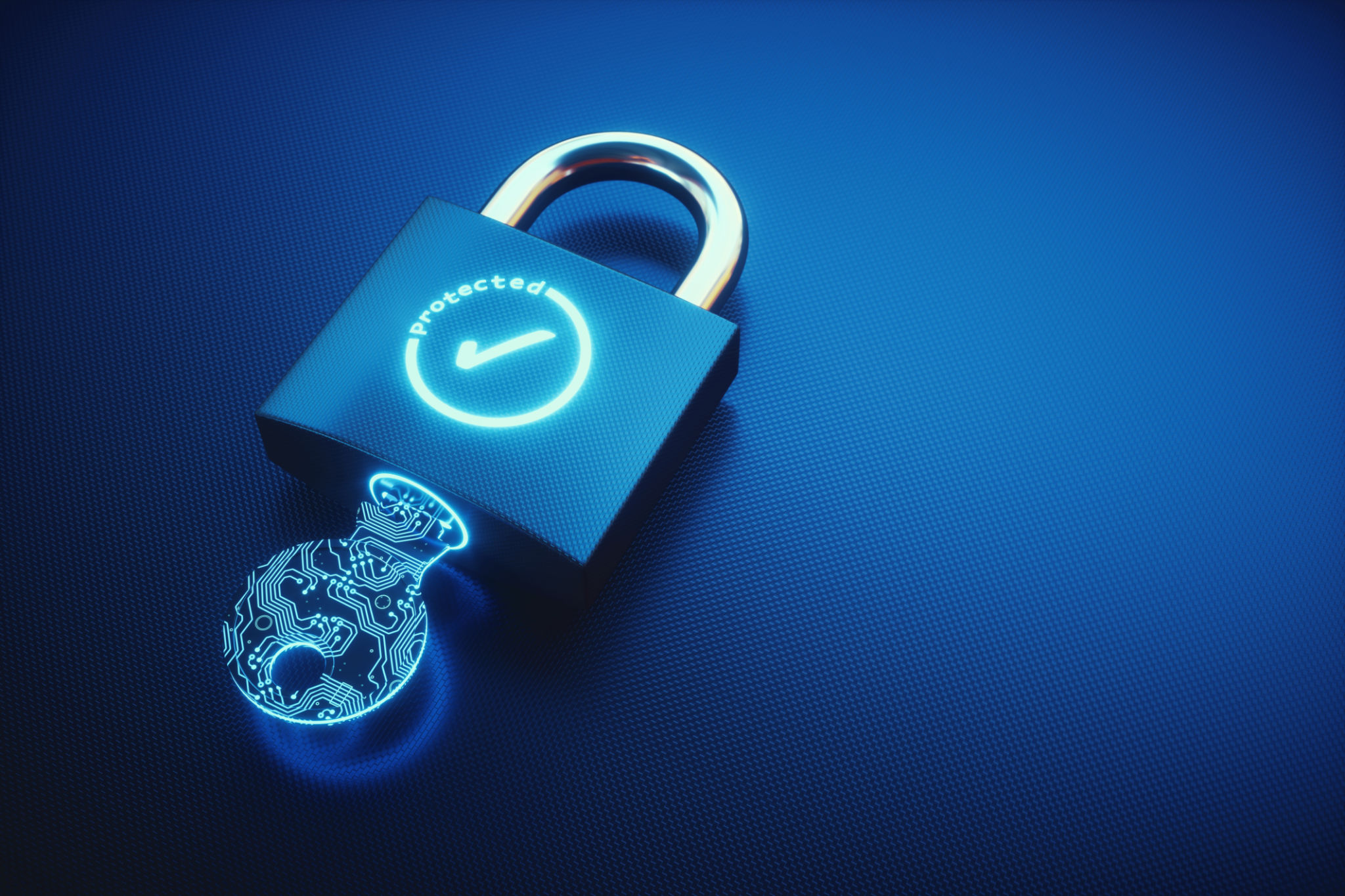 padlock closeup