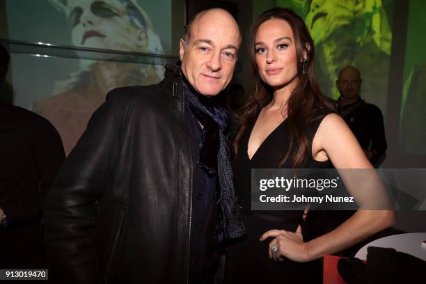 David Massey and Sofia Ek attend "The Minefield Girl" Audio Visual Book Launch at Lightbox on January 31, 2018 in New York City.