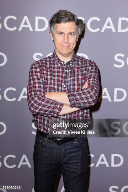 Actor Chris Parnell attends a press junket for 'Archer' on Day 1 of the SCAD aTVfest 2018 on February 1, 2018 in Atlanta, Georgia.