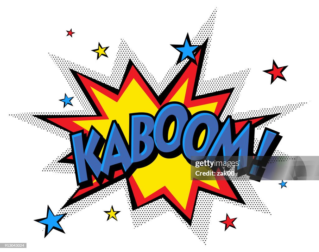 Kaboom Vector Kaboom Vector Kaboom Illustration Yellow And Orange Text, White