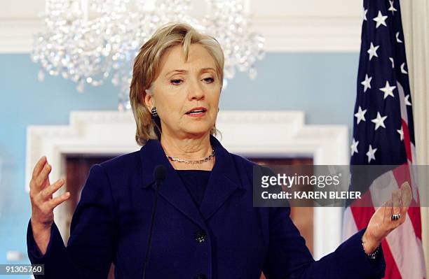 Secretary of State Hillary Clinton hosts a bilateral meeting with Dr. Pham Gia Khiem, Deputy Prime Minister and Minister of Foreign Affairs of...