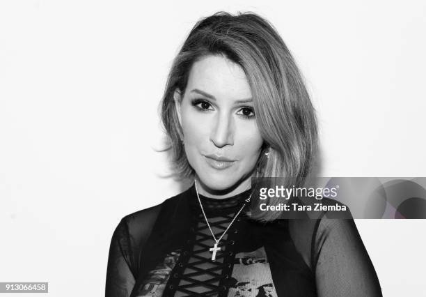 Writer/producer/pianist Our Lady J attends The Secret Society Of The Sisterhood at The Masonic Lodge at Hollywood Forever on January 31, 2018 in Los...