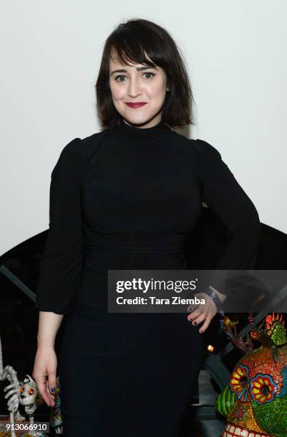 Actress Mara Wilson attends The Secret Society Of The Sisterhood at The Masonic Lodge at Hollywood Forever on January 31, 2018 in Los Angeles,...