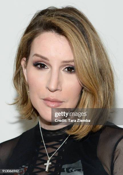 Writer/producer/pianist Our Lady J attends The Secret Society Of The Sisterhood at The Masonic Lodge at Hollywood Forever on January 31, 2018 in Los...