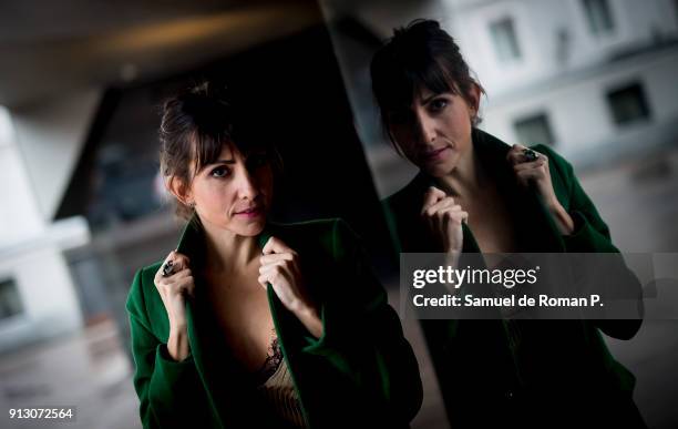 January 25: Alicia Fernandez Portrait Session in Caixaforum Madrid on January 25, 2018 in Madrid, Spain.