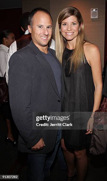 Blackbook CEO Ari Horowitz and Alissa Everett, photojournalist and Co-Founder of Care Through Action attend the cocktail reception to raise awareness...