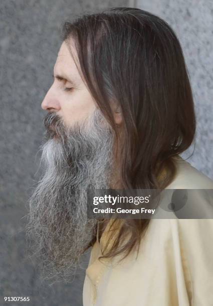 Brian David Mitchell leaves the Federal Court House after Elizabeth Smart testified, for the first time, in a competency hearing for Mitchell, her...