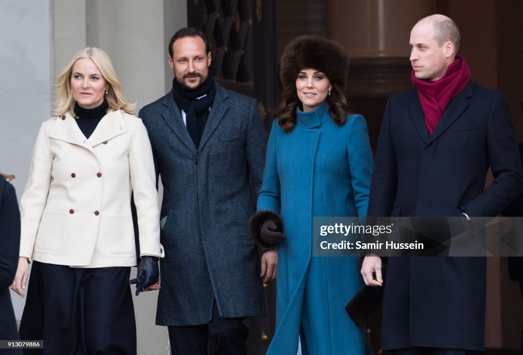 The Duke And Duchess Of Cambridge Visit Sweden And Norway - Day 3