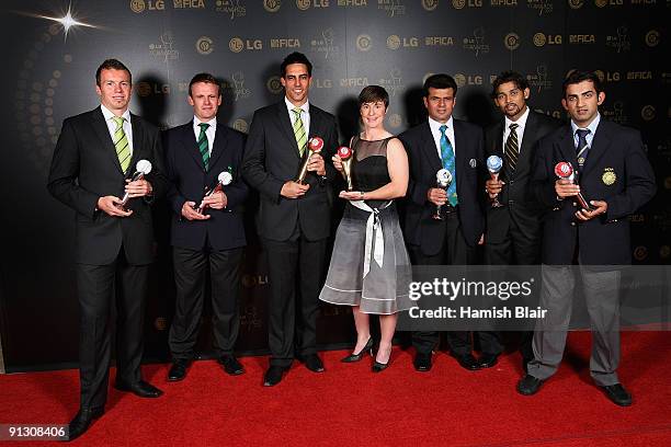 The Emerging Player of the Year, Peter Siddle of Australia, The Associate and Affiliate Player of the Year, William Porterfield of Ireland, The ICC...