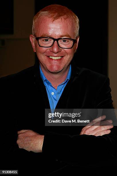 Chris Evans attends Chris Evans book launch party, held at the Groucho Club, Soho, on October 1 2009 in London, England.