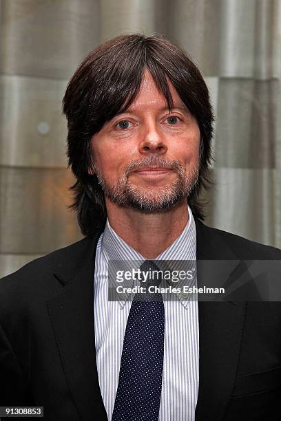Documentarian Ken Burns attends the 7th annual Giants of Broadcasting Awards Ceremony at the Grand Hyatt Hotel on October 1, 2009 in New York City.